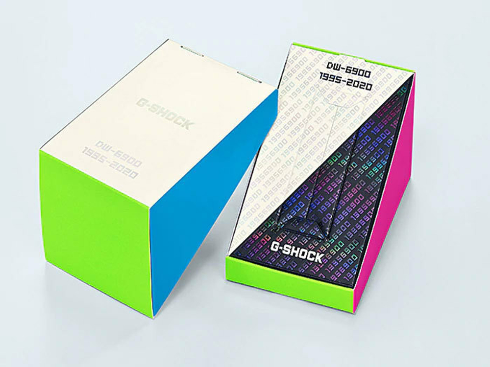 Японские наручные часы Casio G-SHOCK DW-6900SP-1ER с хронографом