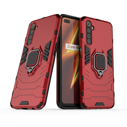 Противоударный чехол с кольцом Panther Case для Realme 6 Pro