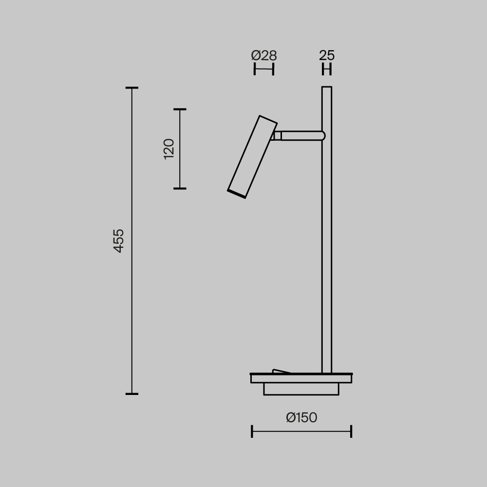 Настольный светильник Maytoni Z010TL-L8W3K