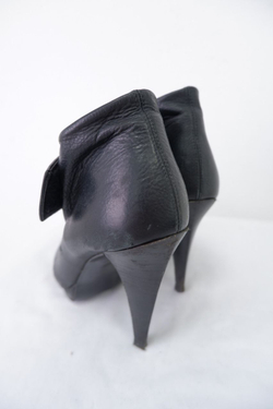 Полусапоги кожаные на каблуке 38 размер