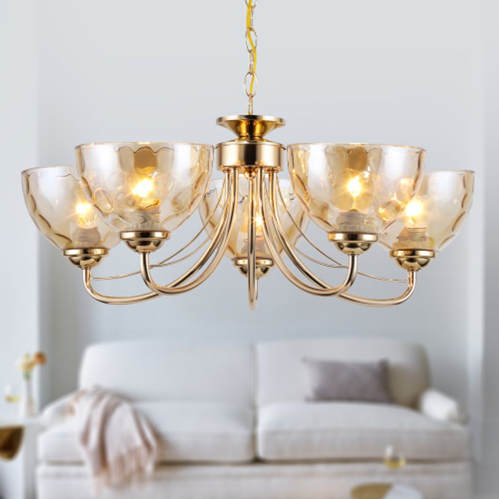 Люстра Rivoli   9174-305 5 х Е27 40 Вт классика