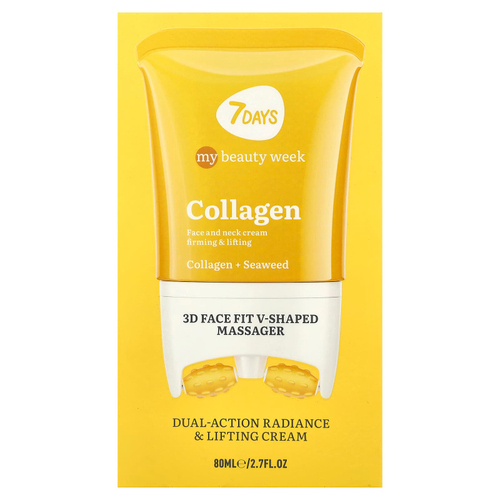 7Days Beauty, Collagen, крем двойного действия для сияния и подтягивания кожи, 80 мл (2,7 жидк. унции)