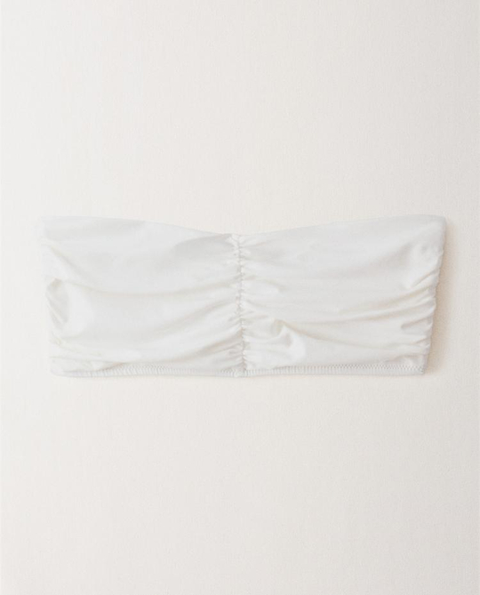 ZARA HOME БИКИНИ ТОП БЕЗ БРЕТЕЛЕЙ, ЭКРЮ