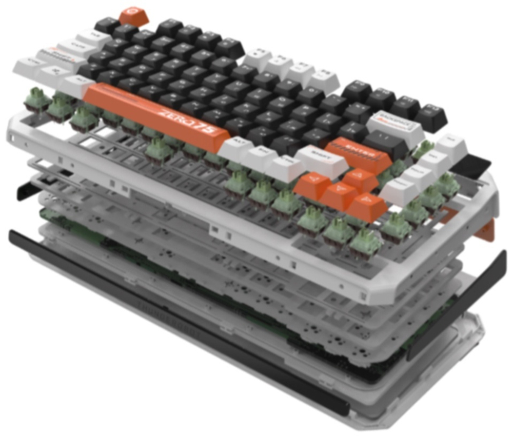 Клавиатура ThundeRobot Zero 75 Orange оранжевый