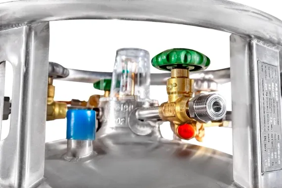 Вертикальный криоцилиндр CRYOBAK DPL450-196-2,3