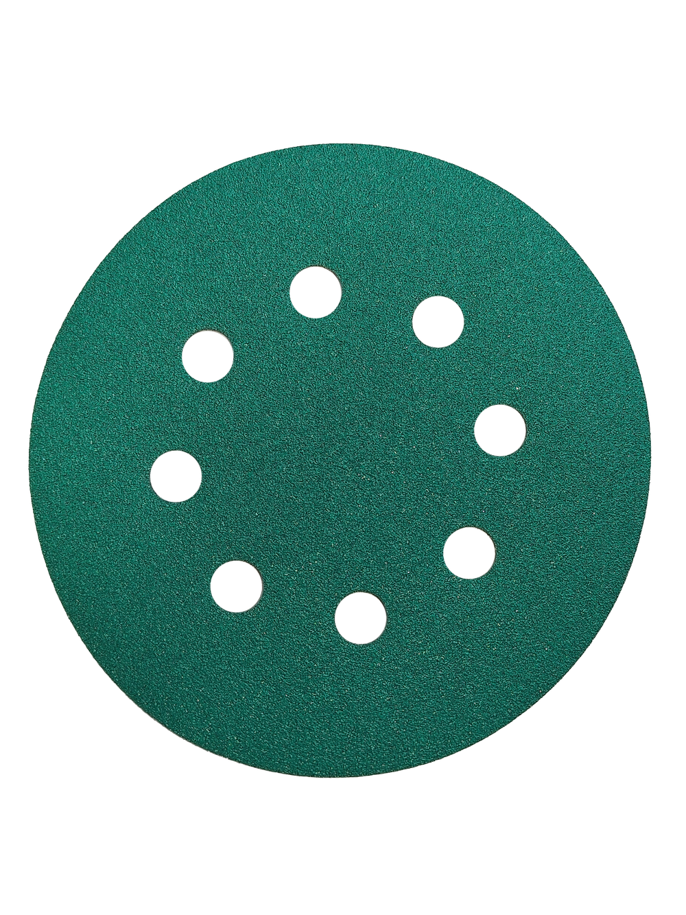 125мм P100 диск самозацепляющийся пленочный ЗЕЛЕНЫЙ с отверстиями
