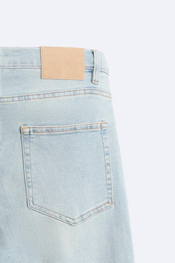 ZARA ДЖИНСЫ SKINNY FIT, ГОЛУБОЙ
