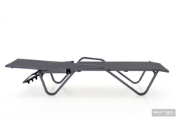 Шезлонг металлический Hera, антрацит