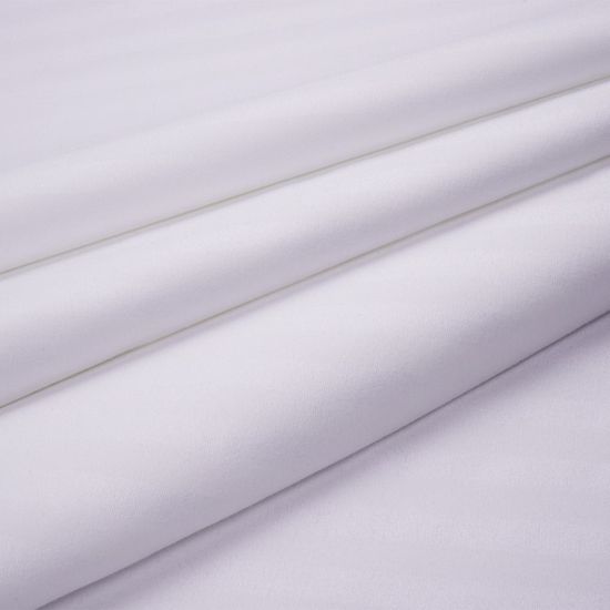 КПБ  White, Евро макси, 50х70, страйп полисатин, DOMTEKC