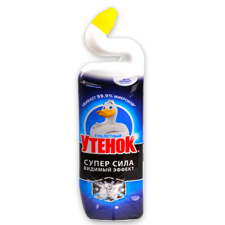 Гель чистящий Туалетный Утенок Супер сила 900 мл