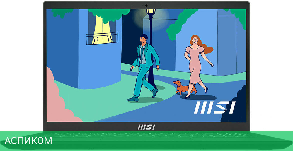 Ноутбук MSI MS-15H1 Modern 15 B12MO-653XBY Windows 11 Pro Classic Black (9S7-15H112-653)