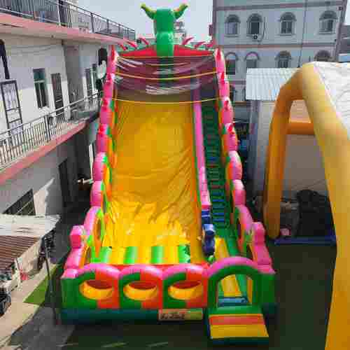 Батут-горка "Дракон 2", 11,5*6*9 м