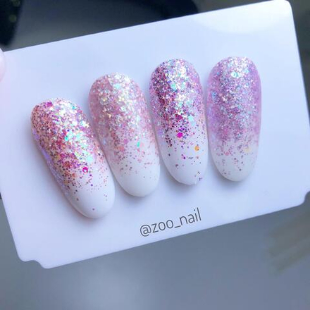 1400 Шестигранники микс "Крылья феи" 2 г