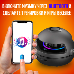 Интерактивная скакалка со счетчиком с Bluetooth электронная, фитнес тренажер скакалка