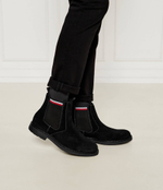 Кожаные челси CHELSEA Tommy Hilfiger - черный(FM0FM05191)