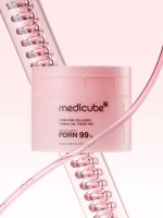 Medicube Ультратонкие гелевые тонер-пэды с ПДРН и коллагеном против пигментации PDRN Pink Collagen Toning Gel Toner Pad 70 шт