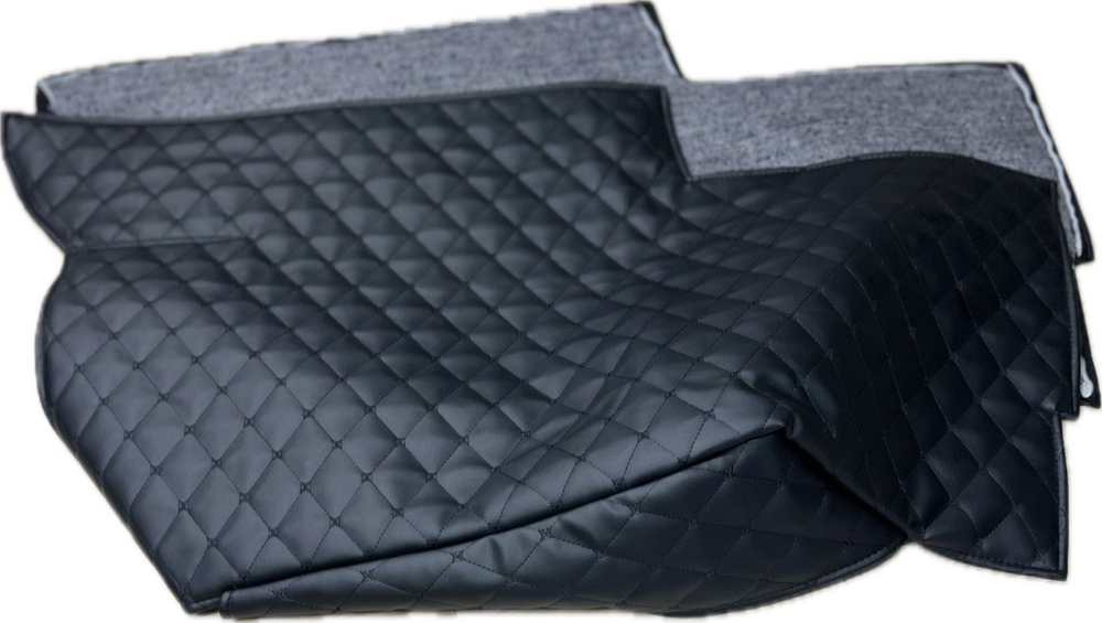 Коврики (утеплитель) под сиденья УАЗ 452 Буханка (чёрная нить Бабочка)