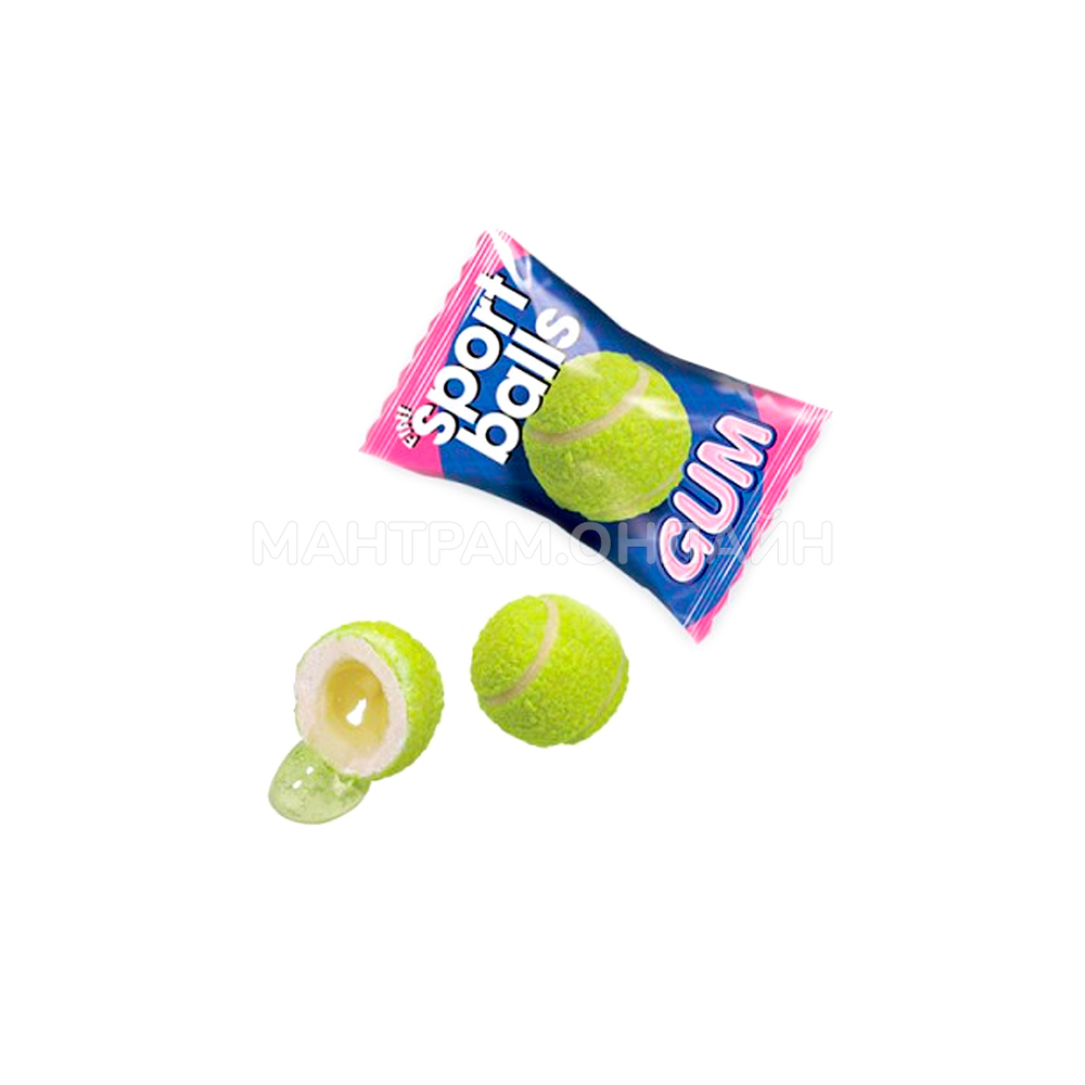 Жевательная резинка Fini Tennis Balls теннисный мячик 5 г