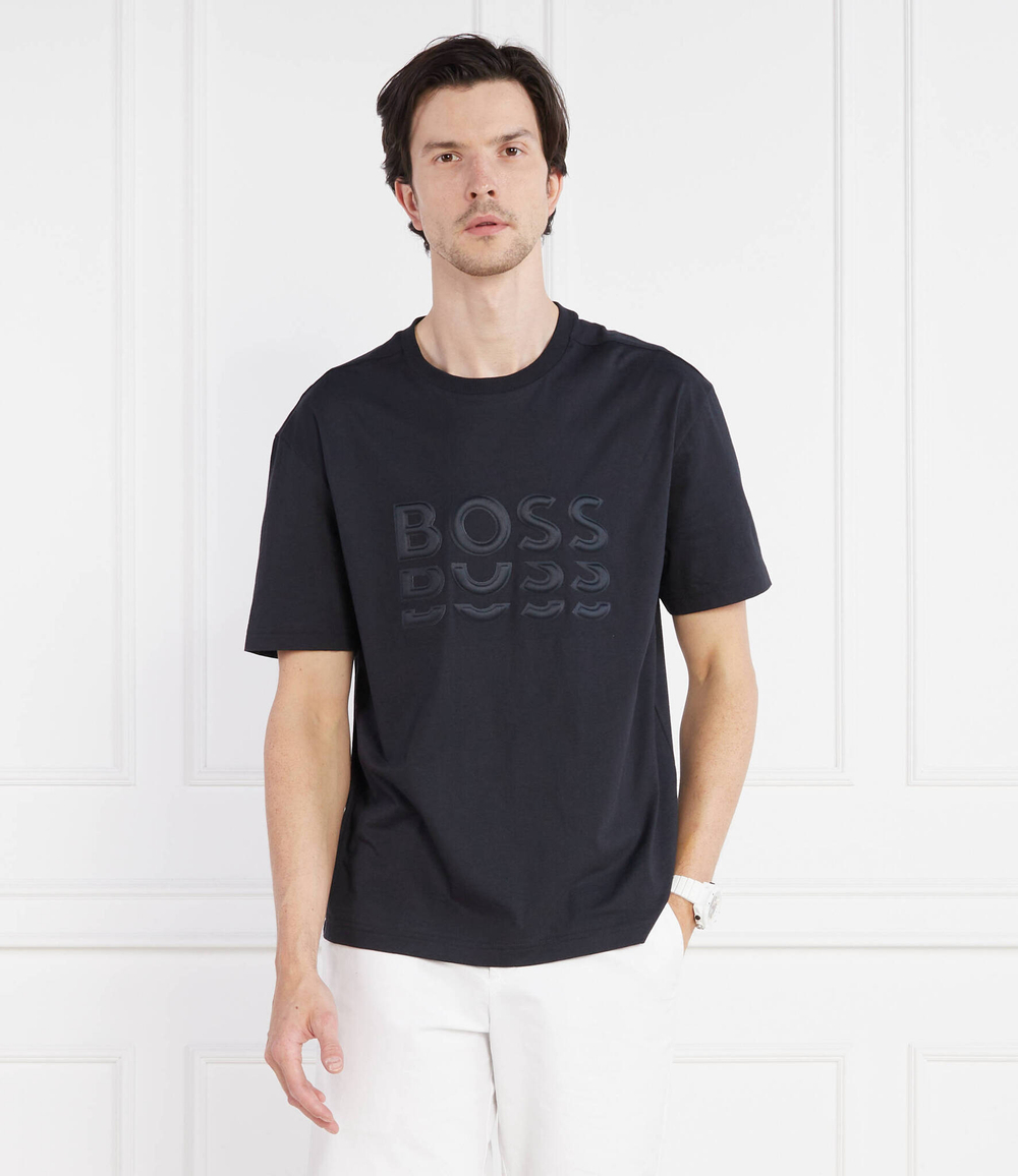 Футболка Tee 3 BOSS GREEN - темно-синий(50495876)