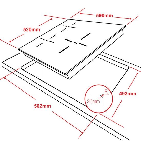 Индукционная варочная панель Ginzzu HCI-309