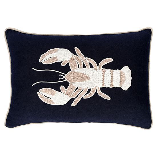 Подушка декоративная navy lobster из коллекции sea treasures, 30х45 см