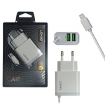 Зарядное уст-во для iPhone IOS LDNIO A321 (+2USB/3.1A)