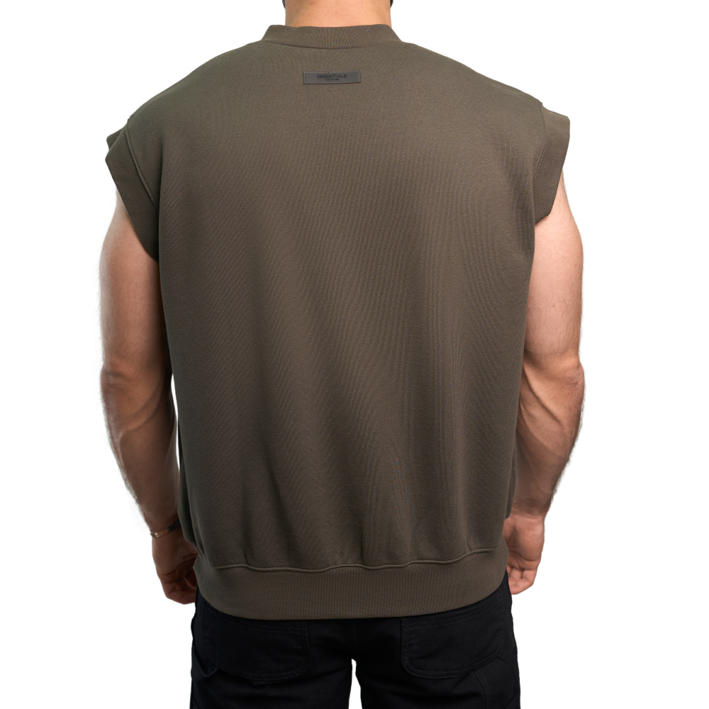 Fear Of God Essentials V-Neck Vest "Off Black"