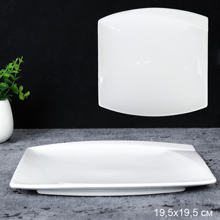 Блюдо квадратное 19,5*19,5 см 702475