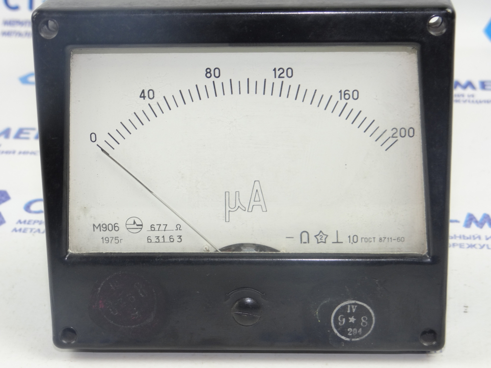 Микроамперметр М906 (0-200мкА)