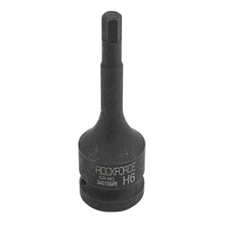 Головка-бита 6мм 1/2" 6-гранная ударная L=78мм ROCKFORCE RF-24407806MPB