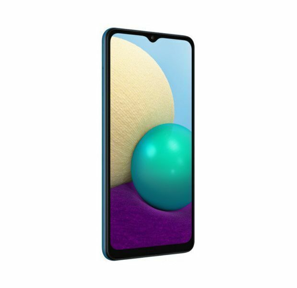 Смартфон Samsung Galaxy A02 2/32 ГБ RU, синий