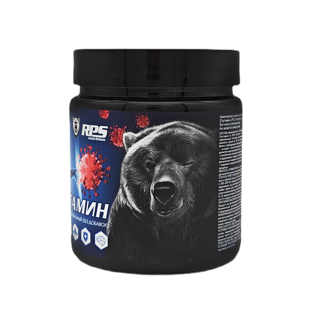 ГЛЮТАМИН 300г БАНКА, GLUTAMINE RPS NUTRITION