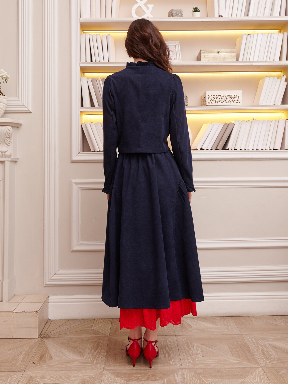 Жакет вельвет укороченный