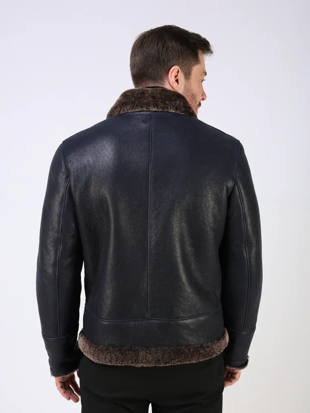 Дубленка зимняя натуральная пилот