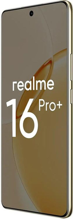 6.8" Смартфон REALME 16 Pro+ 8/256Gb,  RMX5131,  NFC,  AMOLED,  144Гц,  7000мAч,  бежевый
