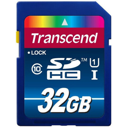 Карта памяти Transcend SDHC Premium 400X Class 10 UHS-I U1 (60/10MB/s) 32GB