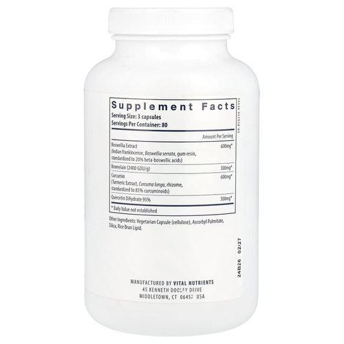 Vital Nutrients, BCQ®, 240 веганских капсул