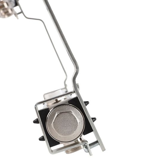 Коллектор Rommer 1"x3/4" на 6 контуров для радиаторной разводки (нерж. сталь) RMS-4401-000006