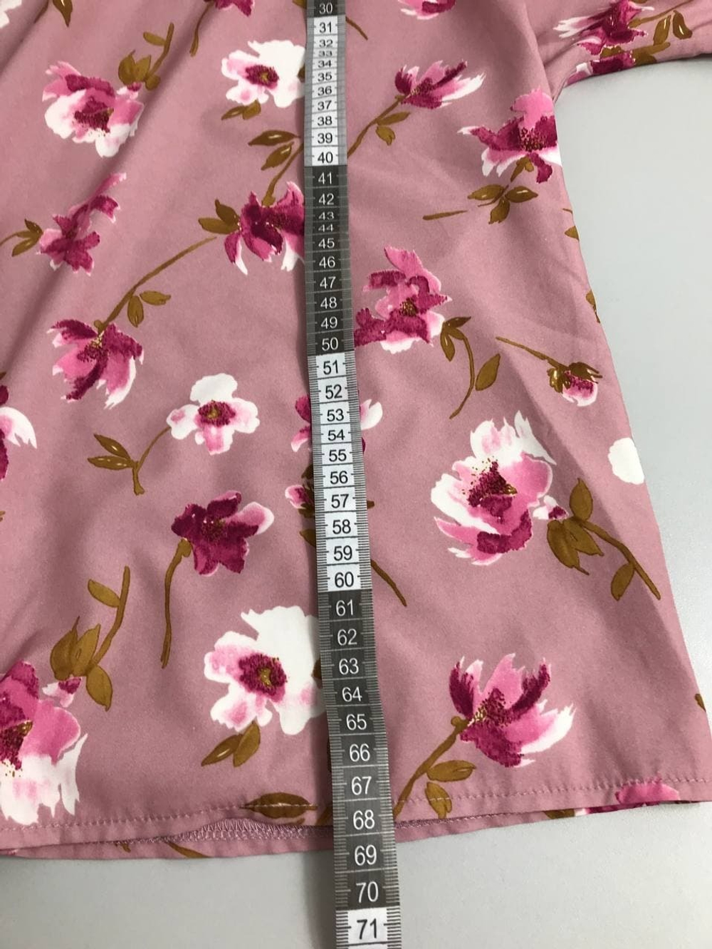 Блуза DENIZA с нежным принтом 46 размер, новая