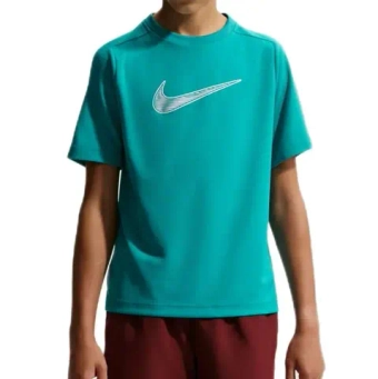 Nike Boys Dri-Fit Multi Short Sleeve - energy/white