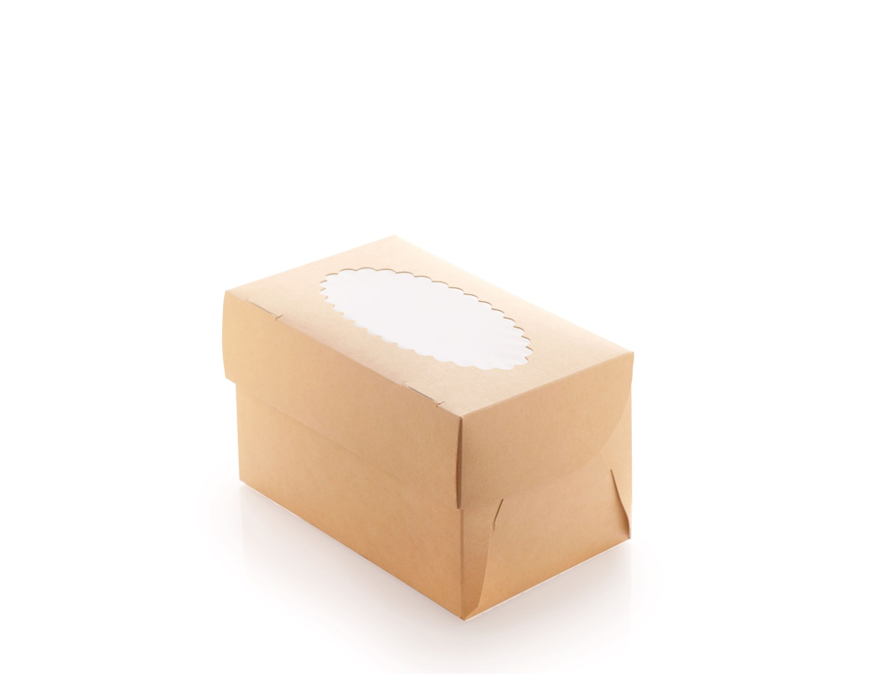 Упаковка для маффинов ECO MUF 2, 1шт