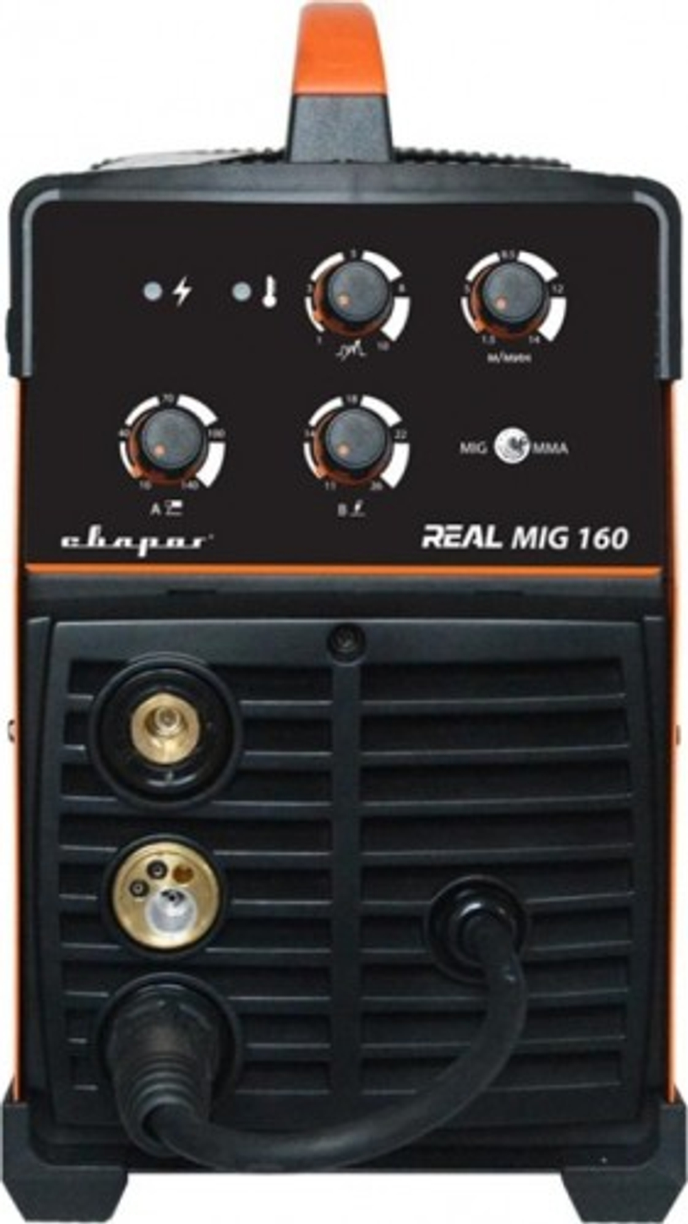 Сварочный полуавтомат СВАРОГ REAL MIG160 (N24001N) многофункциональный (MIG/MAG, MMA) 00000095724