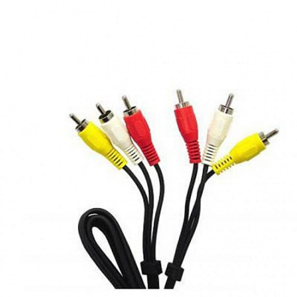 шнур Cadena 3RCA x 3RCA 5m