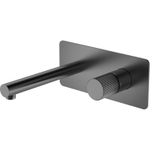 Смеситель для раковины Boheme Stick 125-GM.3 С ВНУТРЕННЕЙ ЧАСТЬЮ, Gun Metal LINEA