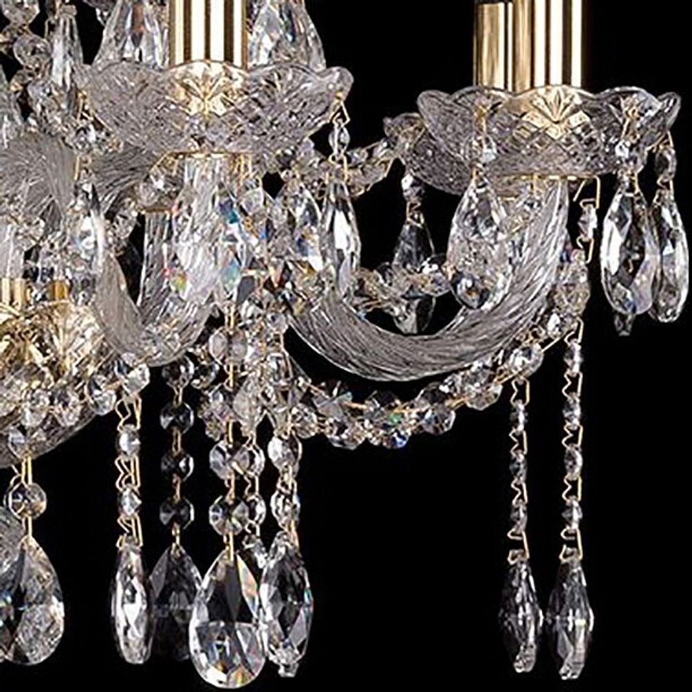 Торшер Bohemia Art Classic 11.12 13.12.8+4.195.h-165.Gd.Sp