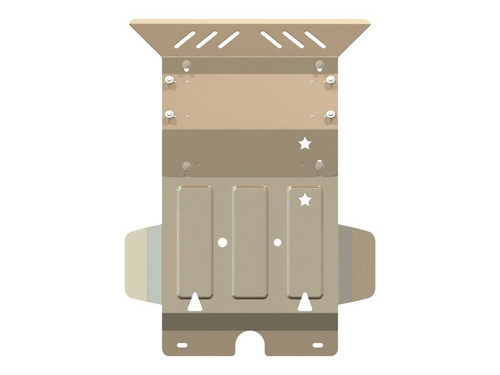 Защита картера Sheriff для Toyota Hilux VII 2005-2015 арт.24.1158 V2