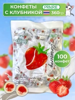 Тайские желейные конфеты Клубника 100 штук My Chewy
