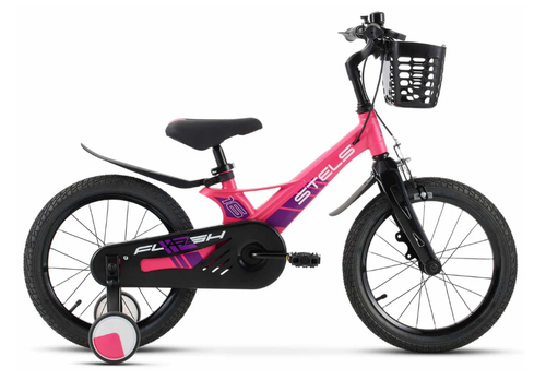 Велосипед 16" STELS Flash KR (8,3" Розовый) арт.Z010