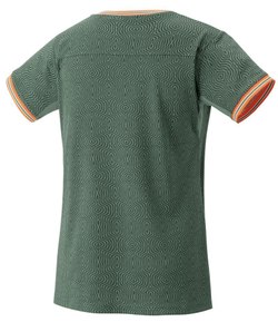 Женская теннисная футболка Yonex RG Crew Neck T-Shirt - Green