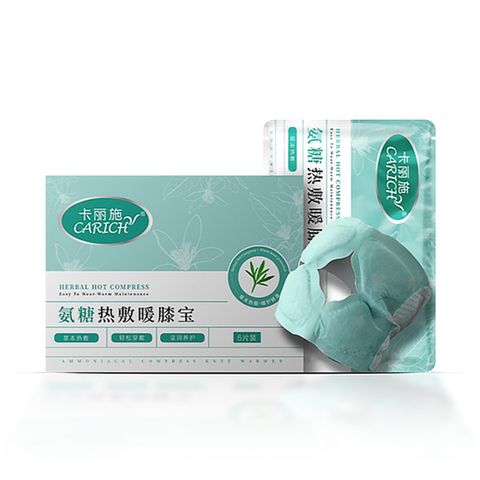 (2.5PV)CARICH Глюкозаминовый согревающий компресс для колена/6шт.